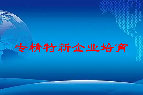 專精特新企業培育
