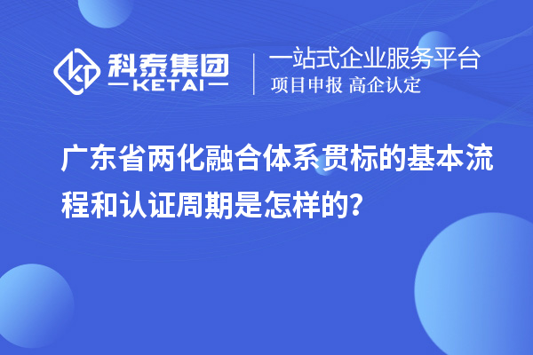 廣東省兩化融合體系貫標的基本流程和認證周期是怎樣的？